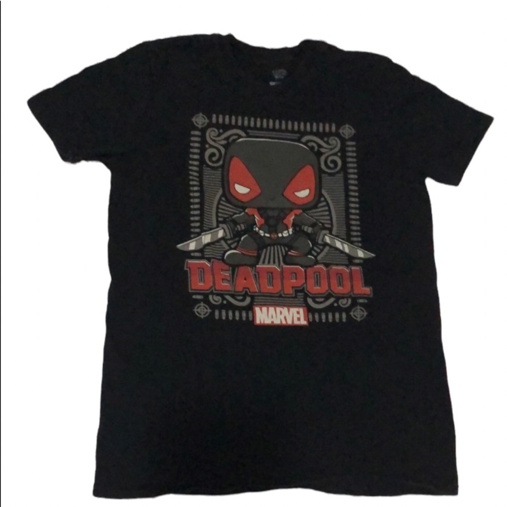 Marvel Dead Pool Shirt Mens Size S